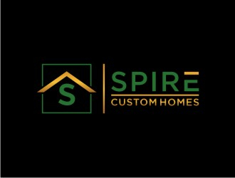 Spire Custom Homes logo design by sabyan