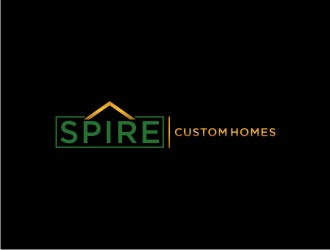 Spire Custom Homes logo design by sabyan