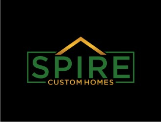 Spire Custom Homes logo design by sabyan