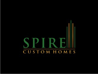 Spire Custom Homes logo design by sabyan