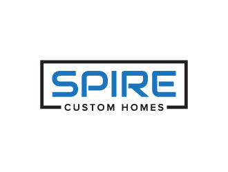 Spire Custom Homes logo design by fritsB