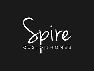 Spire Custom Homes logo design by ndaru