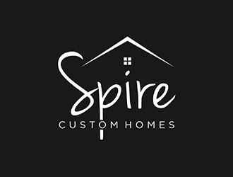 Spire Custom Homes logo design by ndaru