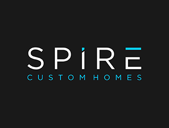 Spire Custom Homes logo design by ndaru