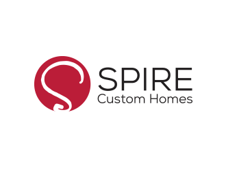 Spire Custom Homes logo design by keylogo