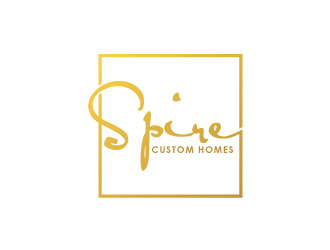 Spire Custom Homes logo design by yans