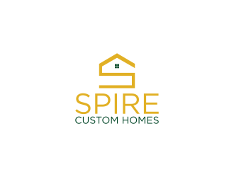 Spire Custom Homes logo design by luckyprasetyo