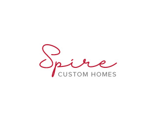 Spire Custom Homes logo design by fritsB