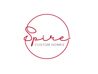 Spire Custom Homes logo design by fritsB