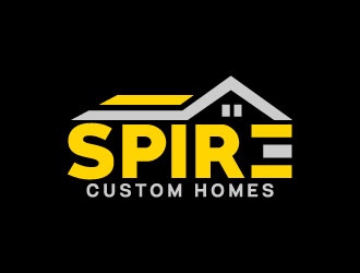 Spire Custom Homes logo design by Webphixo