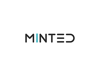 Minted logo design by enzidesign