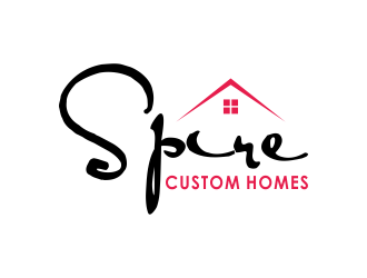 Spire Custom Homes logo design by Girly