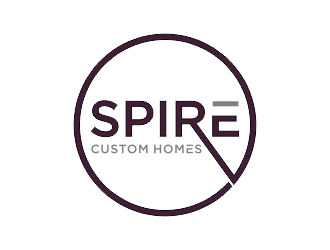 Spire Custom Homes logo design by Barkah