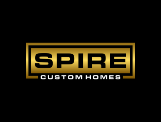 Spire Custom Homes logo design by dodihanz