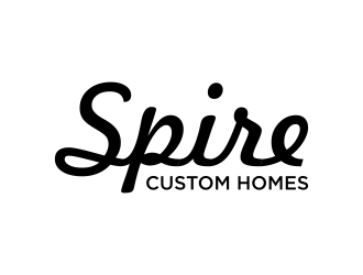 Spire Custom Homes logo design by mukleyRx