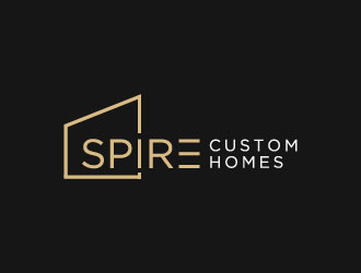 Spire Custom Homes logo design by CreativeKiller