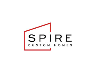 Spire Custom Homes logo design by CreativeKiller