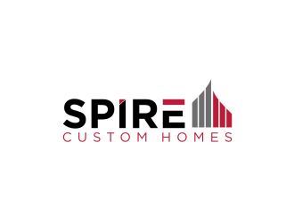 Spire Custom Homes logo design by sodimejo