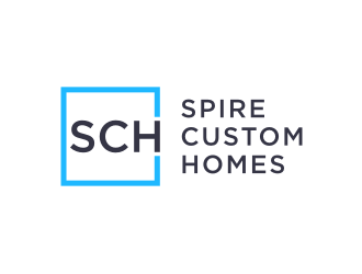 Spire Custom Homes logo design by uptogood