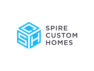 Spire Custom Homes logo design by uptogood