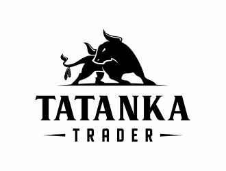 Tatanka Trader logo design by Mardhi