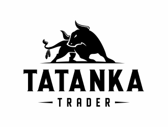 Tatanka Trader logo design by Mardhi