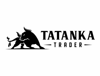 Tatanka Trader logo design by Mardhi