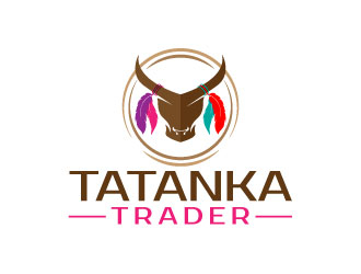 Tatanka Trader logo design by Webphixo