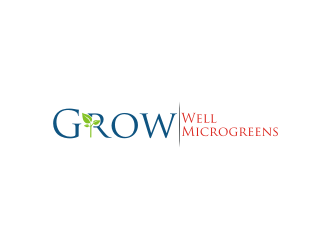 Grow Well Microgreens logo design by Diancox