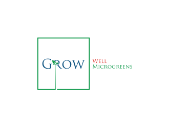 Grow Well Microgreens logo design by Diancox