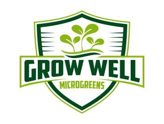 Grow Well Microgreens logo design by ingepro