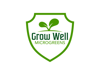 Grow Well Microgreens logo design by ingepro