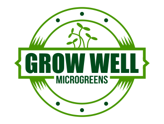 Grow Well Microgreens logo design by ingepro