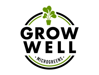 Grow Well Microgreens logo design by Mardhi