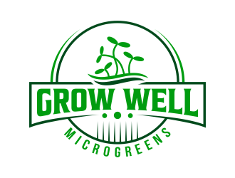 Grow Well Microgreens logo design by ingepro