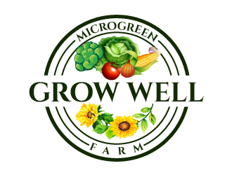 Grow Well Microgreens logo design by czars