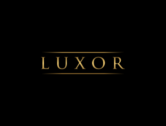 LUXOR logo design by Msinur