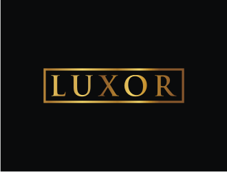 LUXOR logo design by ora_creative