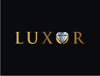 LUXOR logo design by ora_creative