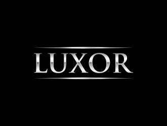 LUXOR logo design by javaz