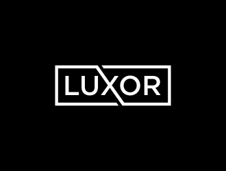 LUXOR logo design by hopee