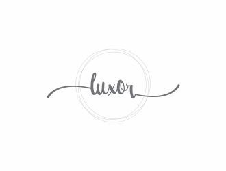 LUXOR logo design by hopee