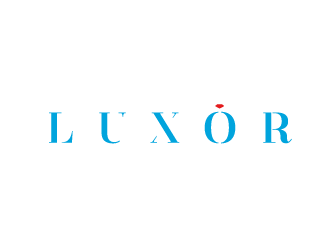 LUXOR logo design by gearfx