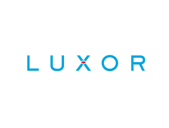 LUXOR logo design by gearfx