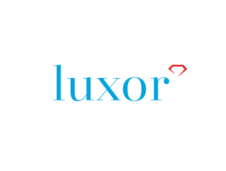 LUXOR logo design by gearfx