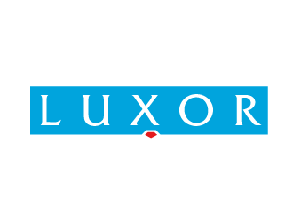 LUXOR logo design by gearfx