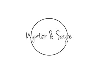 Wynter & Sage logo design by bombers