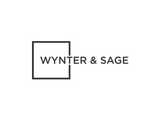 Wynter & Sage logo design by bombers