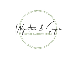 Wynter & Sage logo design by logogeek