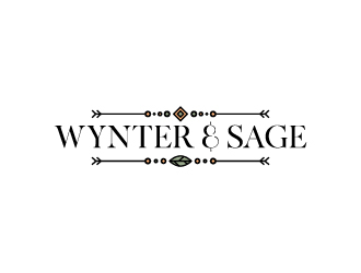 Wynter & Sage logo design by wongndeso